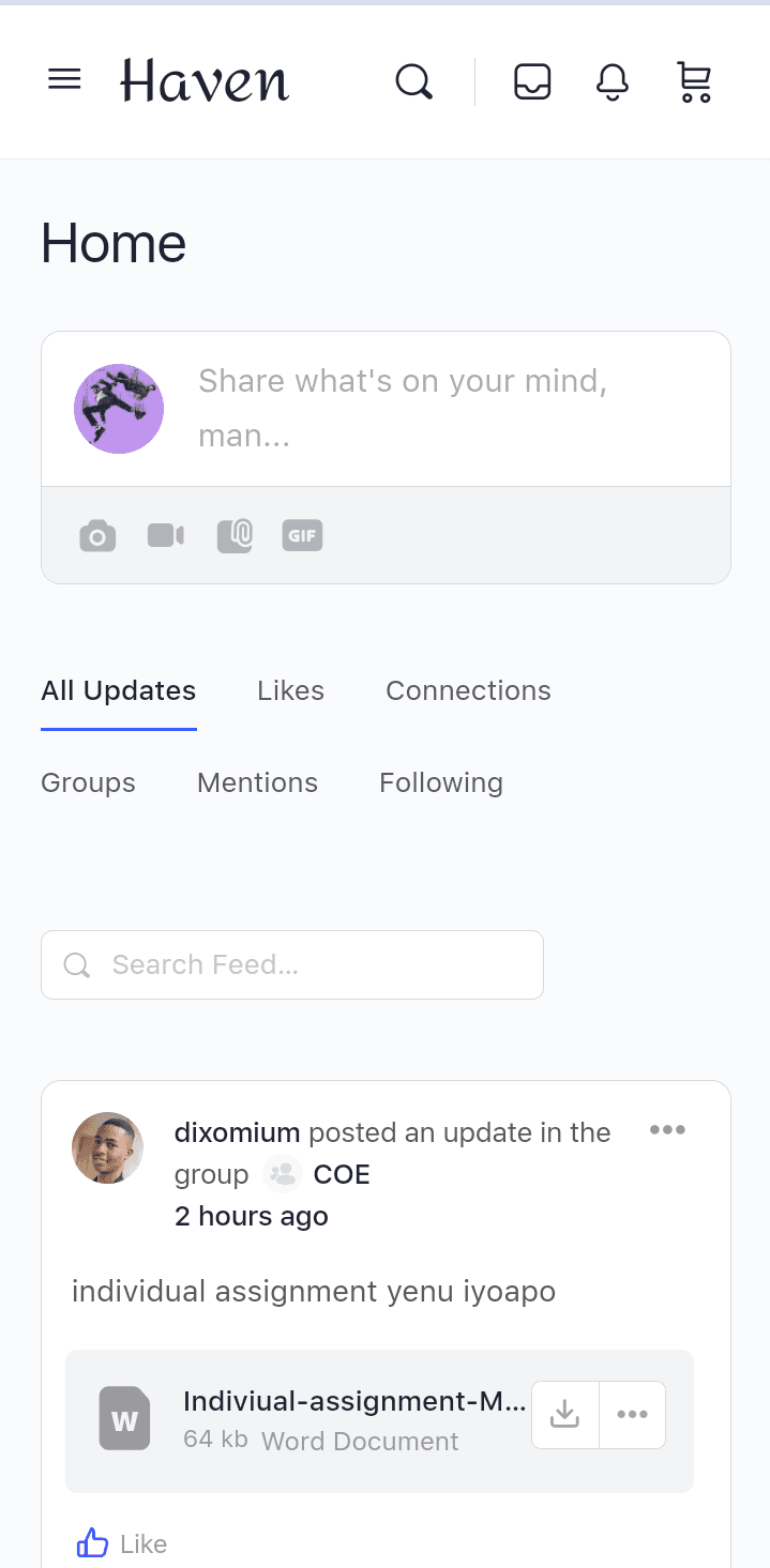 Haven Student Ecosystem